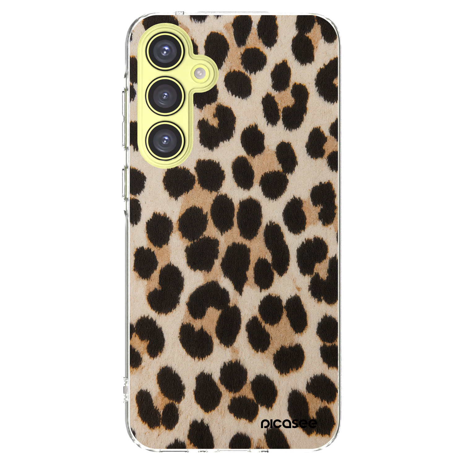 Picasee silikónový prehľadný obal pre Samsung Galaxy A35 5G A356B - Brown Tiger