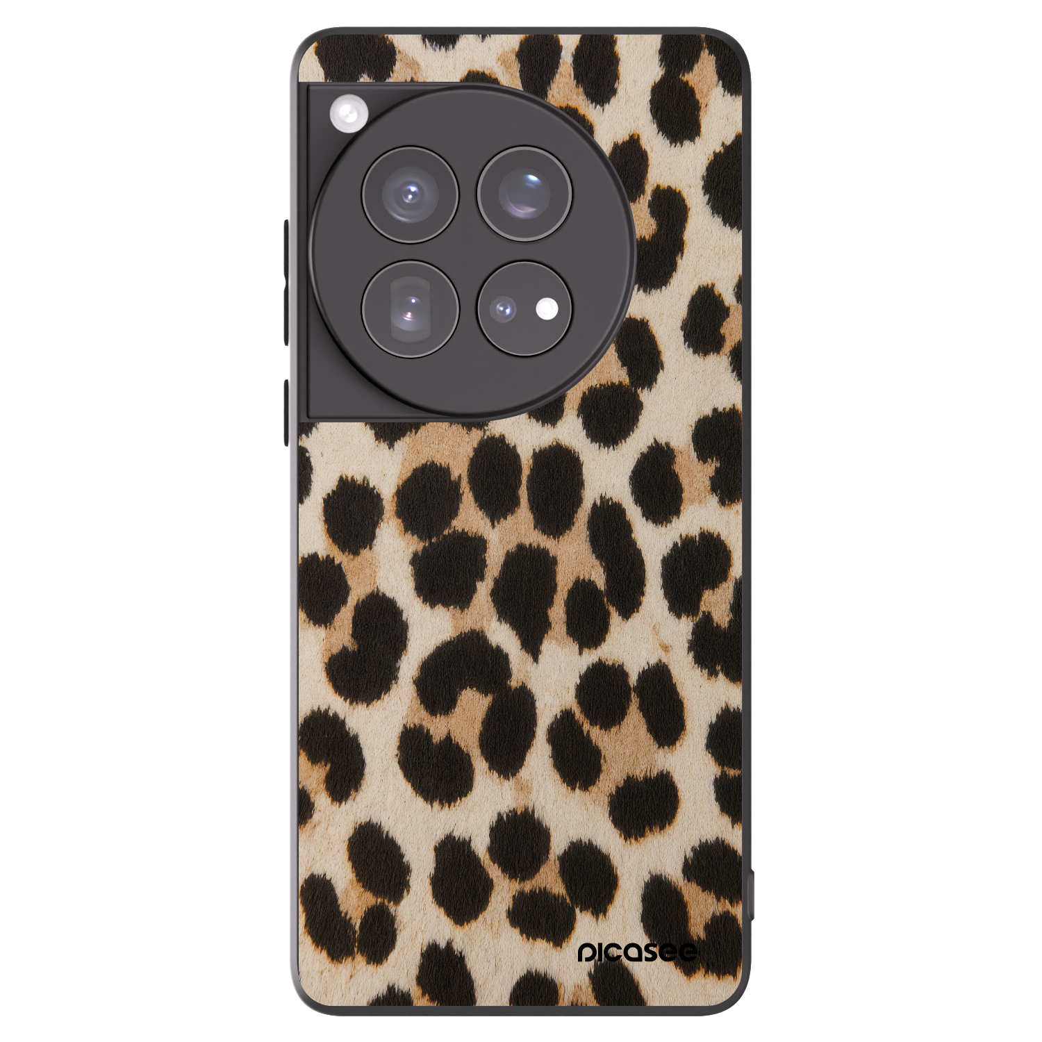 Silikónový čierny obal pre OnePlus 12 5G - Brown Tiger