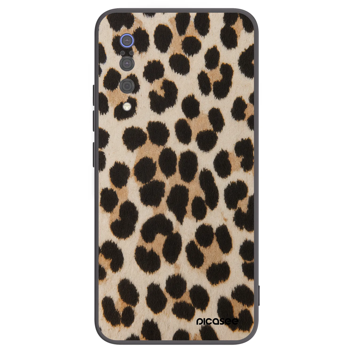 Picasee silikónový čierny obal pre Xiaomi Mi 9 - Brown Tiger