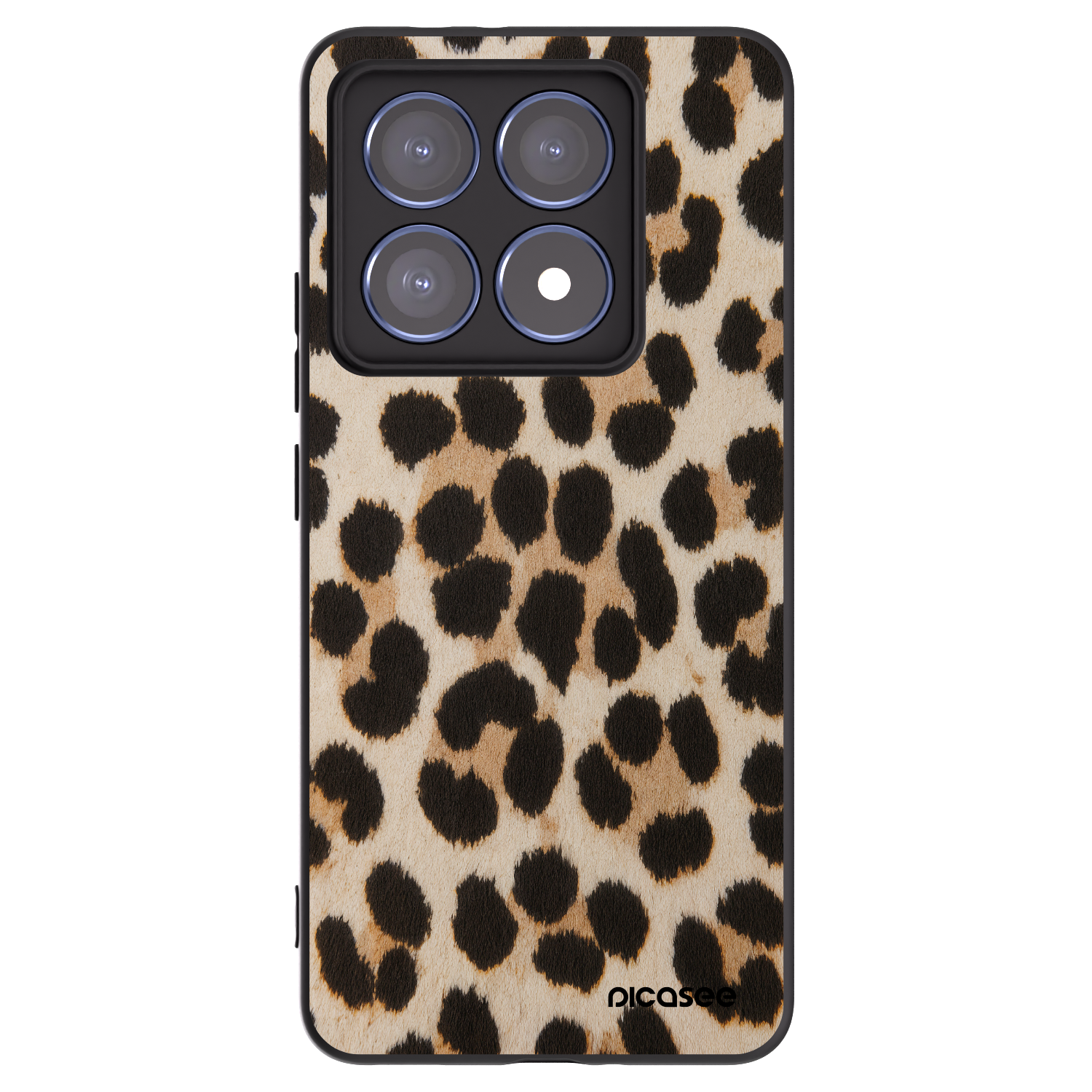 Silikónový čierny obal pre Xiaomi 14T Pro - Brown Tiger