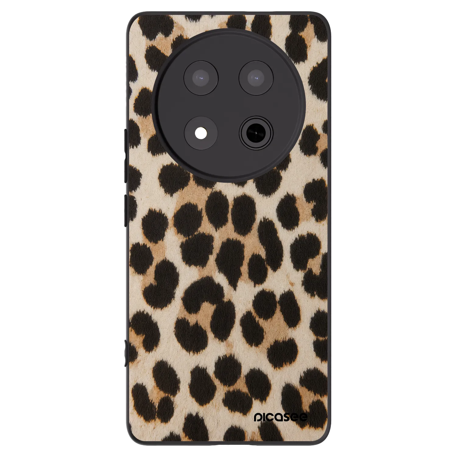 Picasee silikónový čierny obal pre Honor Magic7 Lite 5G - Brown Tiger