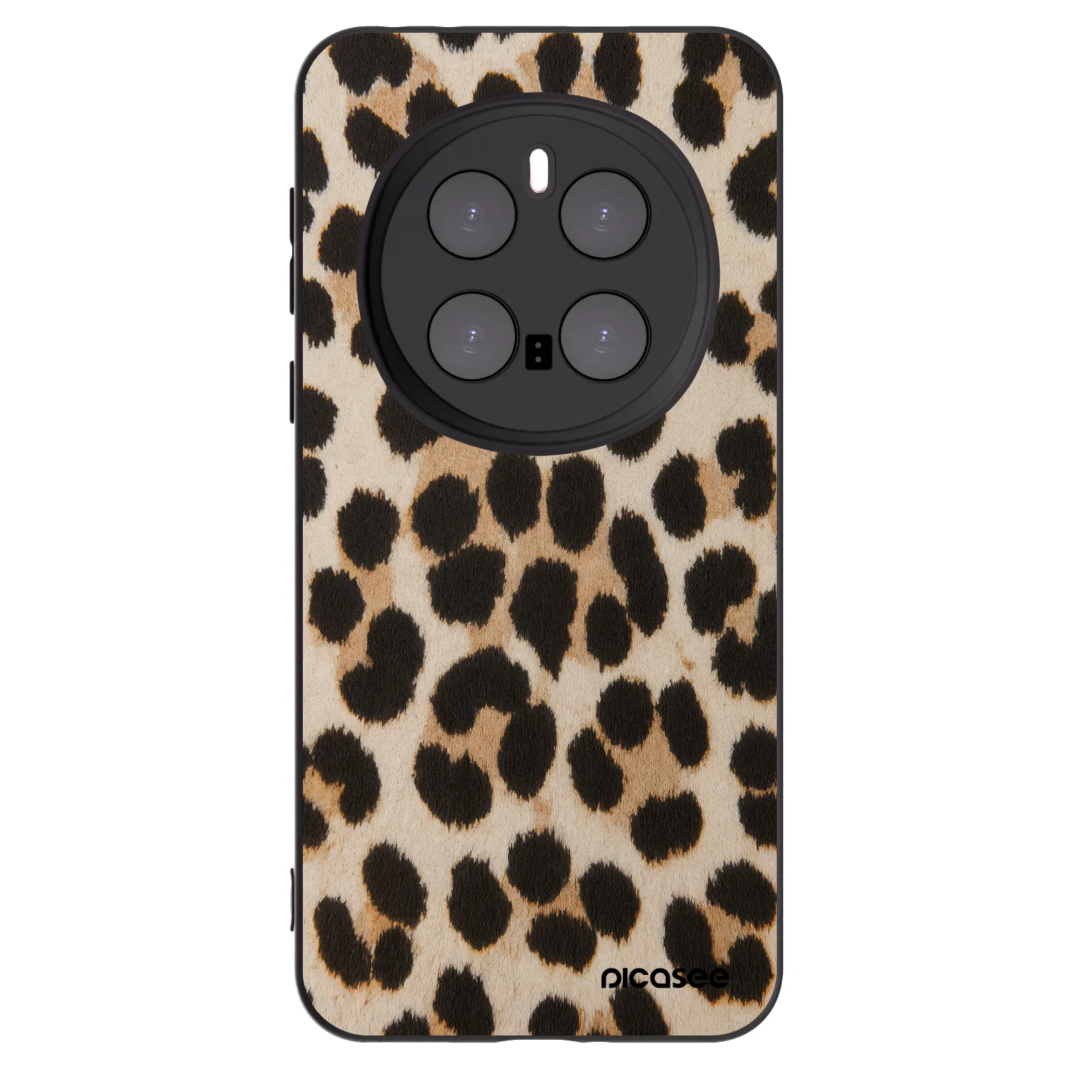 Picasee silikónový čierny obal pre Honor Magic7 Pro 5G - Brown Tiger