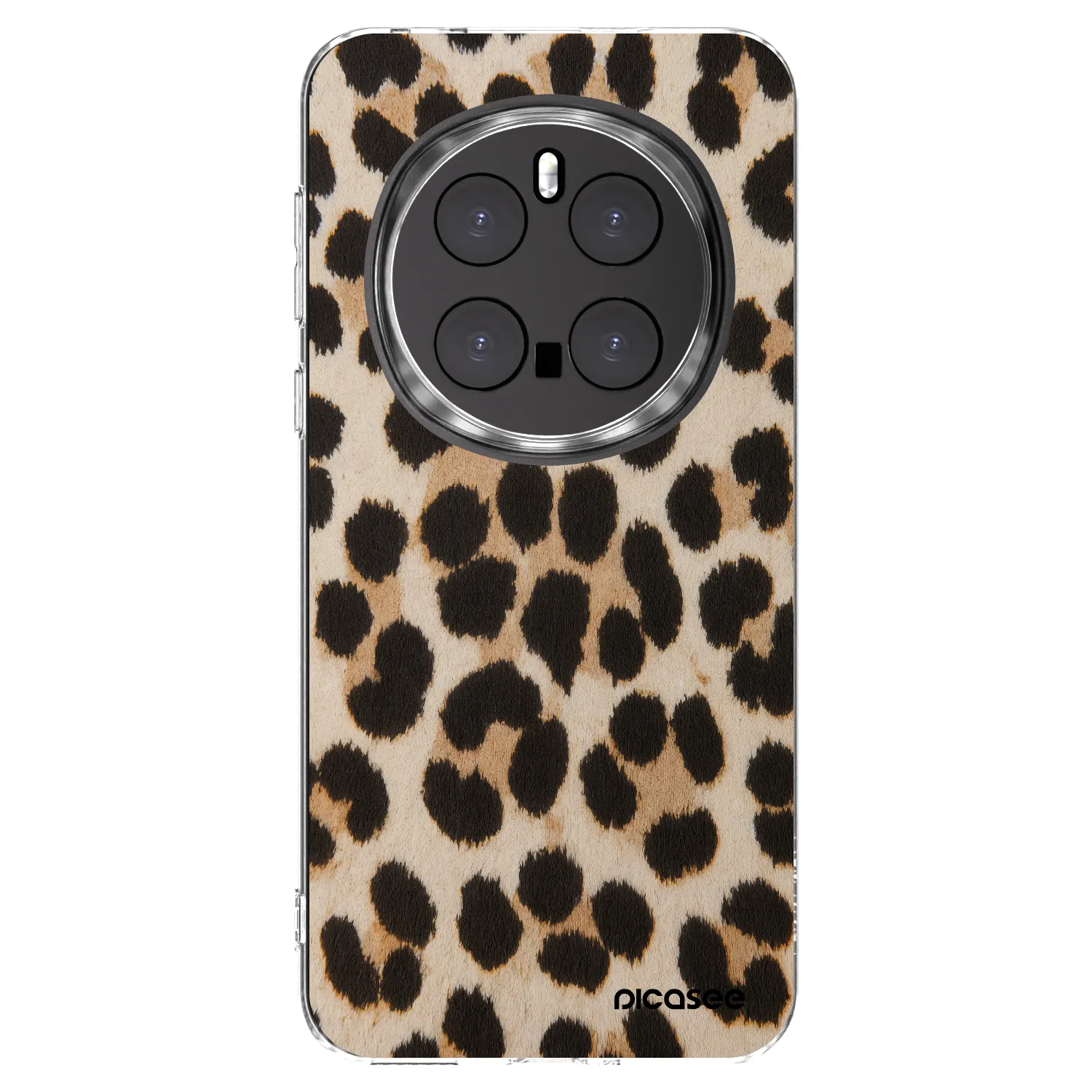 Picasee silikónový prehľadný obal pre Honor Magic7 Pro 5G - Brown Tiger