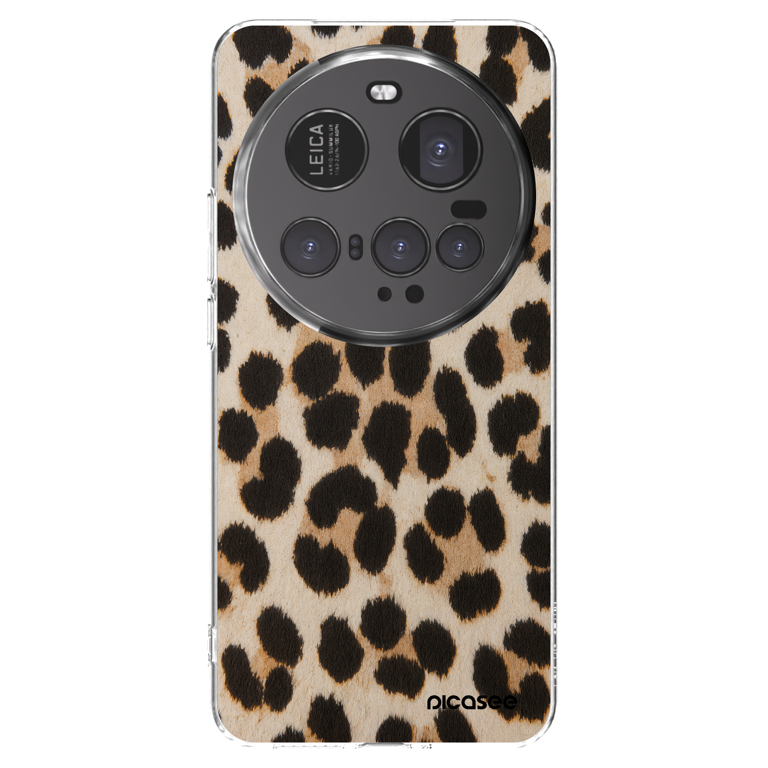 Picasee silikónový prehľadný obal pre Xiaomi 15 Ultra - Brown Tiger