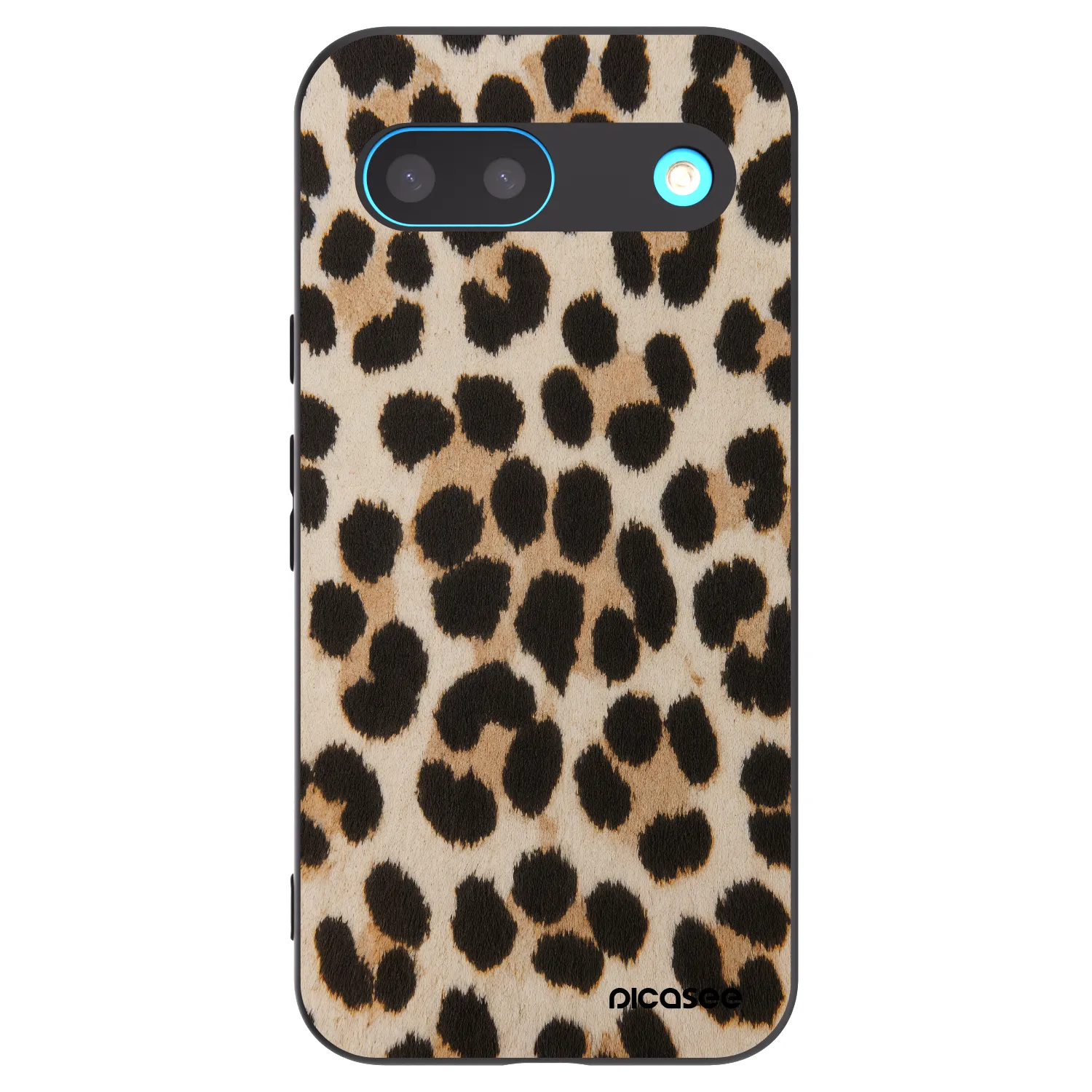 Silikónový čierny obal pre Google Pixel 8 - Brown Tiger