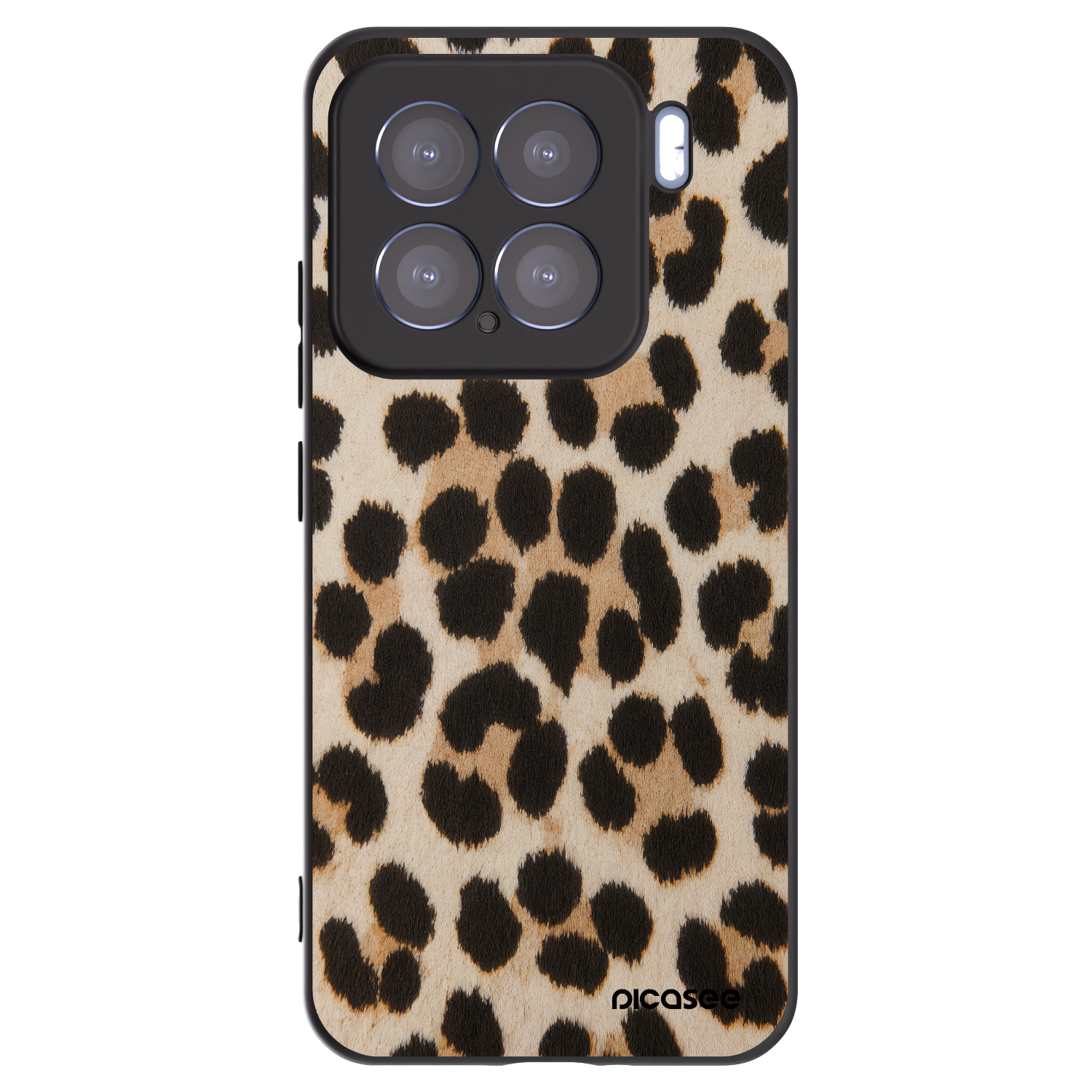 Silikónový čierny obal pre Xiaomi 15 - Brown Tiger