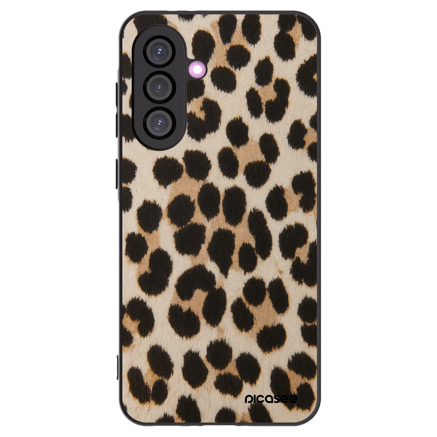 Picasee silikónový čierny obal pre Samsung Galaxy A56 5G A566B - Brown Tiger