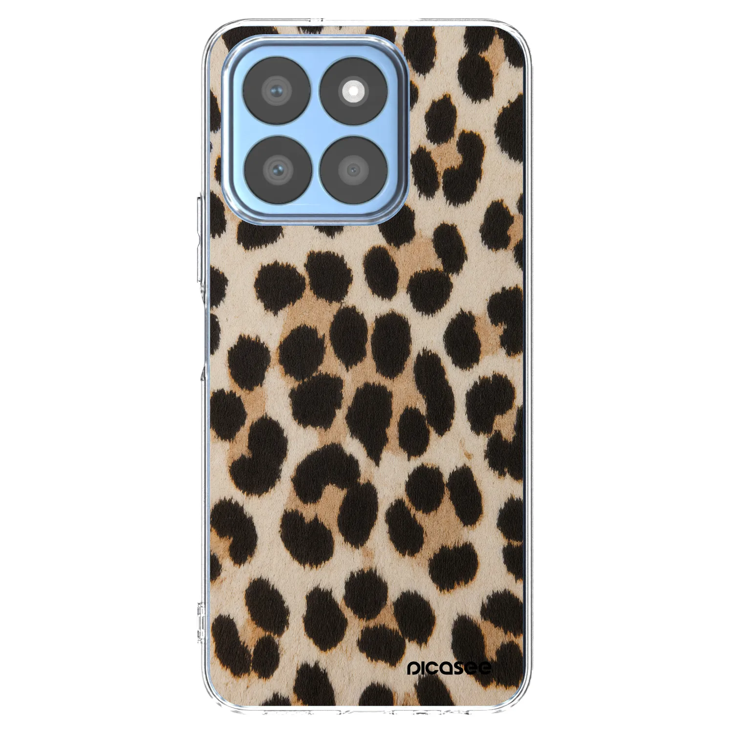 Picasee silikónový prehľadný obal pre Honor X8c - Brown Tiger