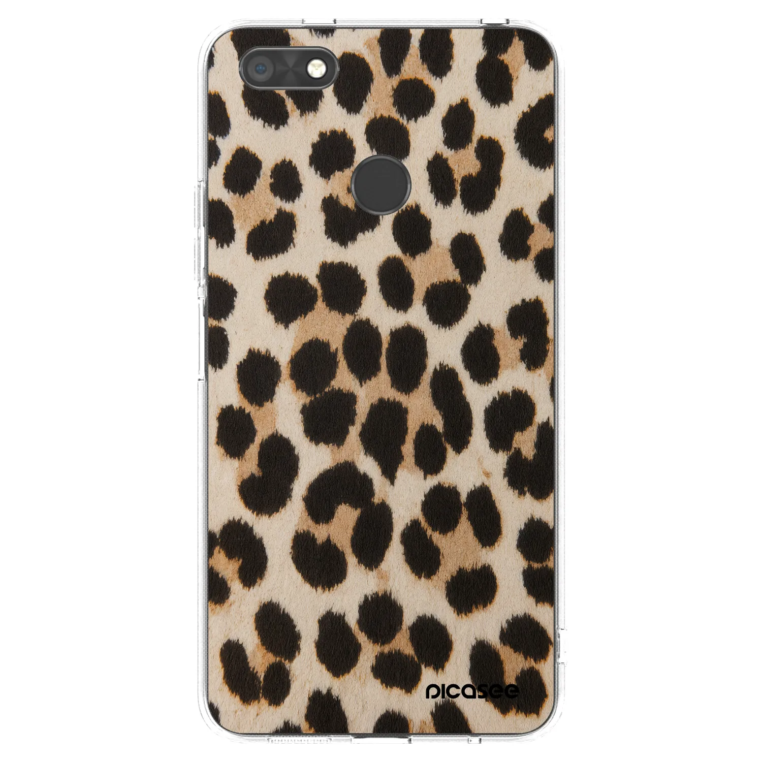 Picasee silikónový prehľadný obal pre Huawei P9 Lite Mini - Brown Tiger