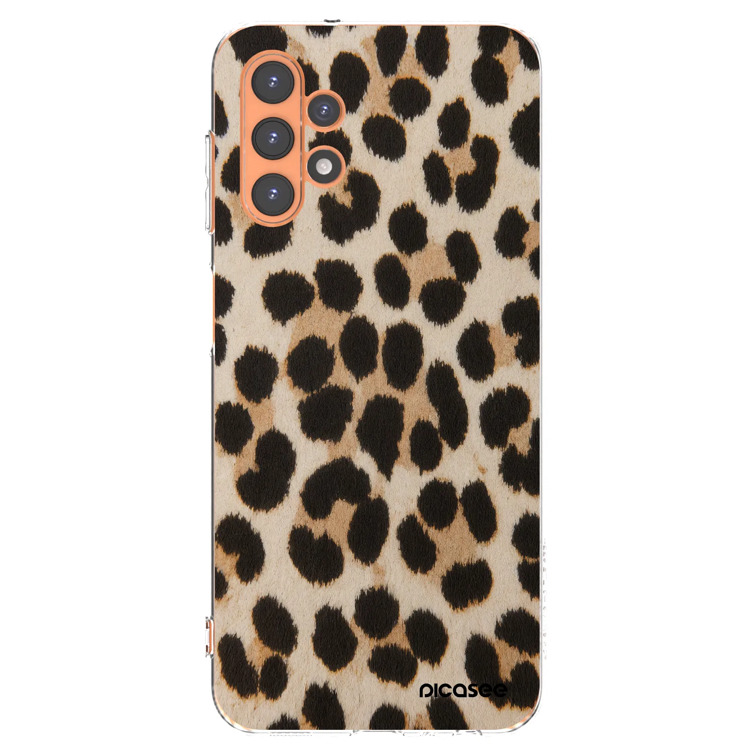 Picasee silikónový prehľadný obal pre Samsung Galaxy A13 5G - Brown Tiger