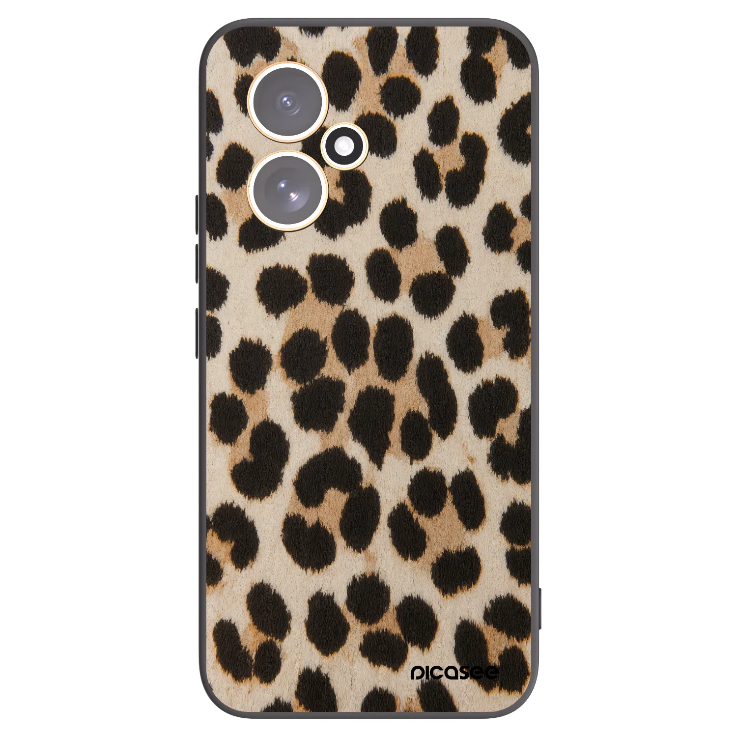 Picasee silikónový čierny obal pre Honor 400 5G - Brown Tiger