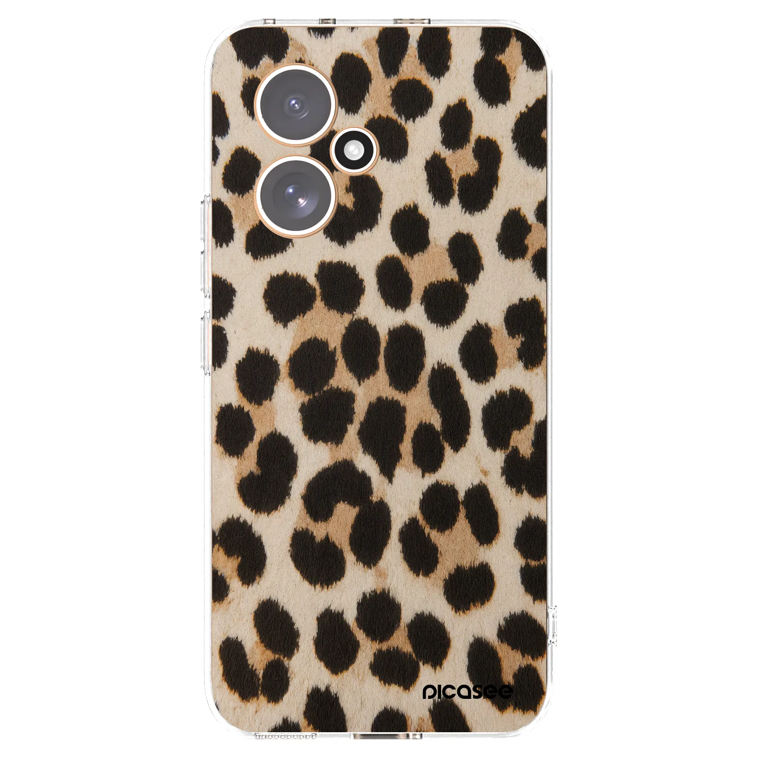 Picasee silikónový prehľadný obal pre Honor 400 5G - Brown Tiger