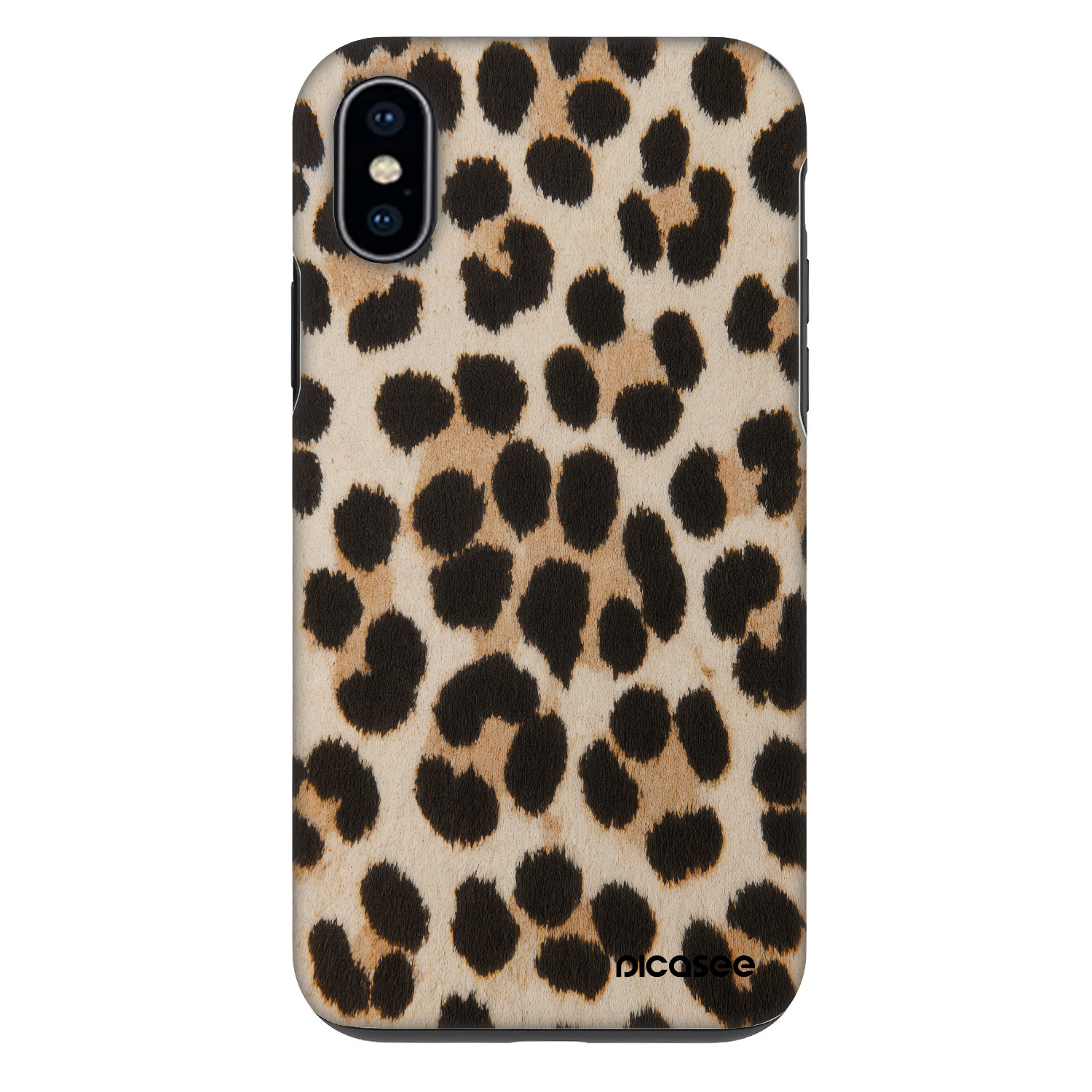 Picasee Fashion Case pre Apple iPhone X/XS - Brown Tiger