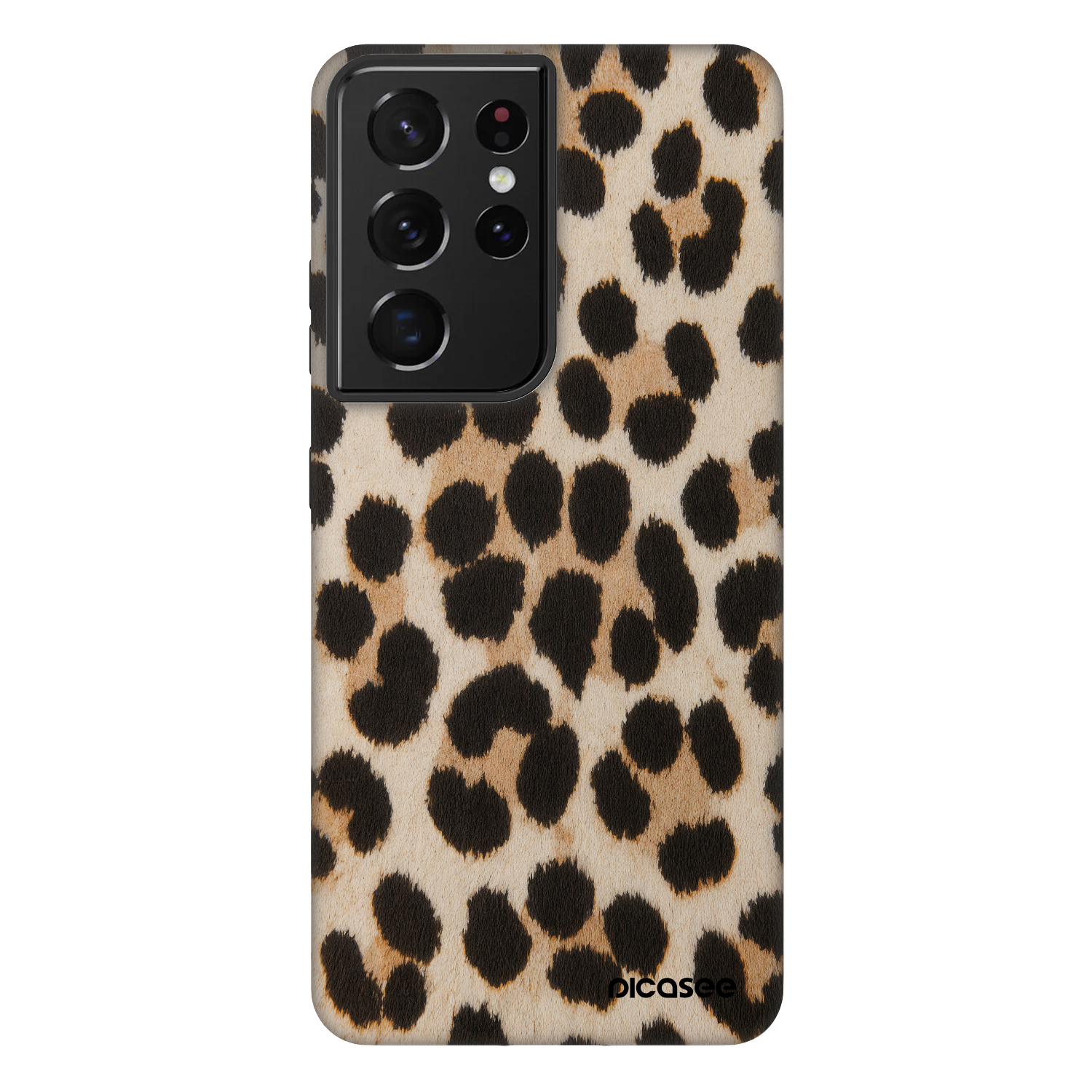 Picasee Fashion Case pre Samsung Galaxy S21 Ultra 5G G998B - Brown Tiger