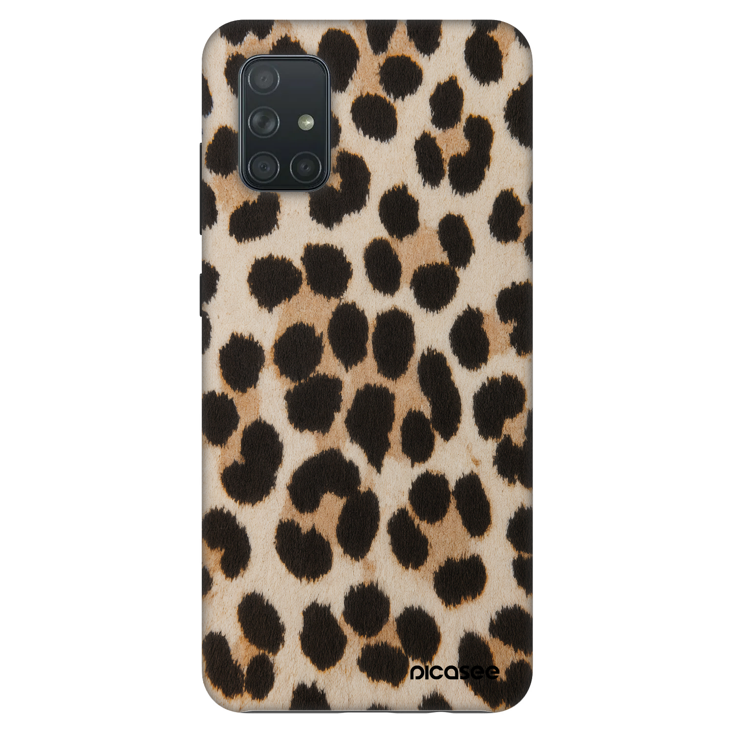 Picasee Fashion Case pre Samsung Galaxy A71 A715F - Brown Tiger