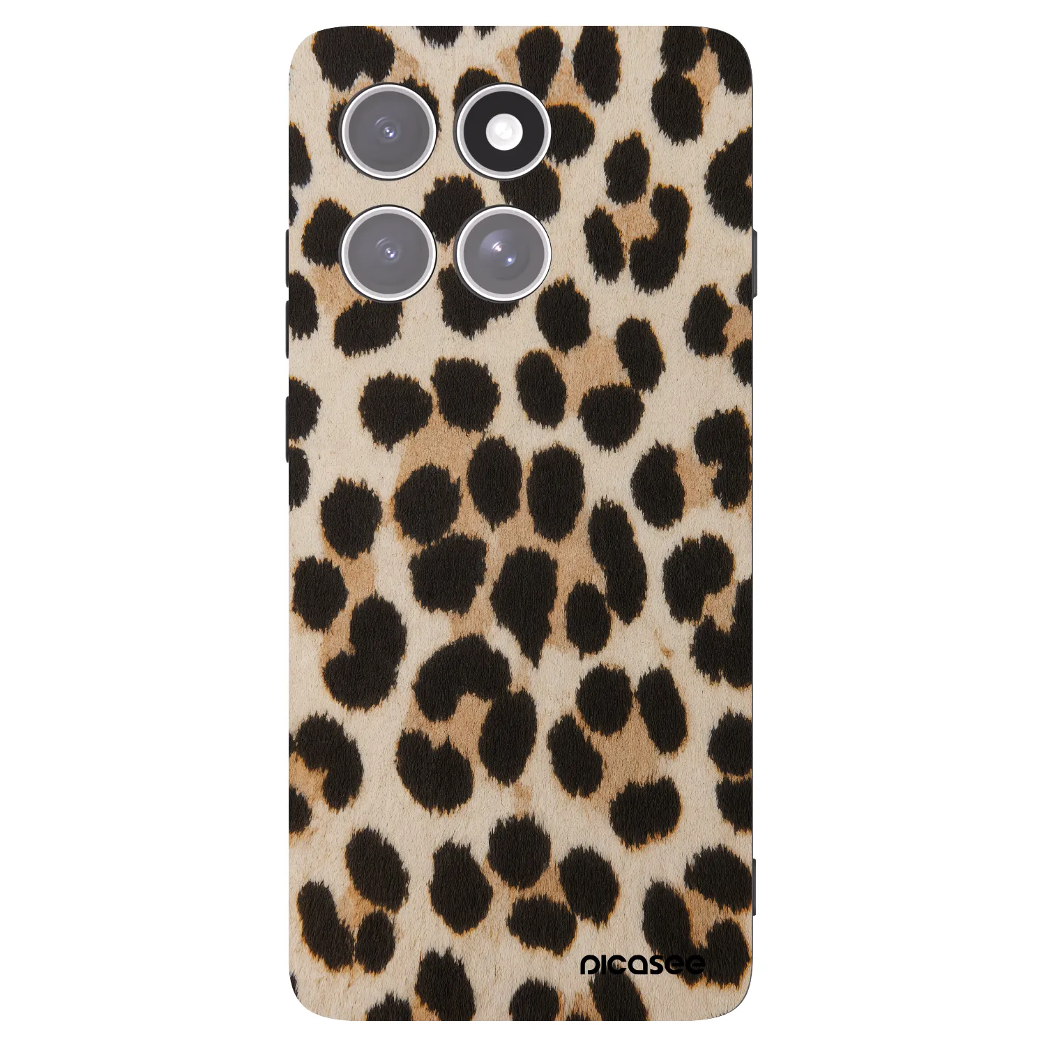 Picasee silikónový čierny obal pre Motorola Edge 60 Pro - Brown Tiger