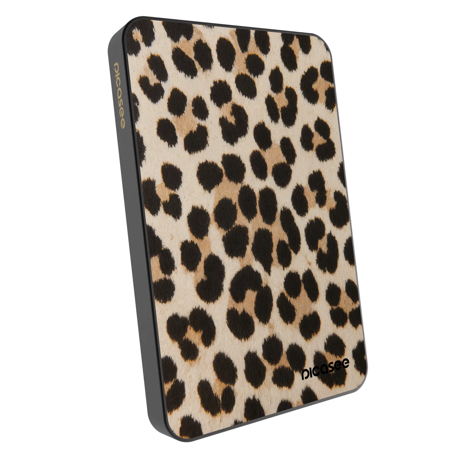 Picasee Powerbanka s MagSafe 5 000 mAh Šedá - Brown Tiger