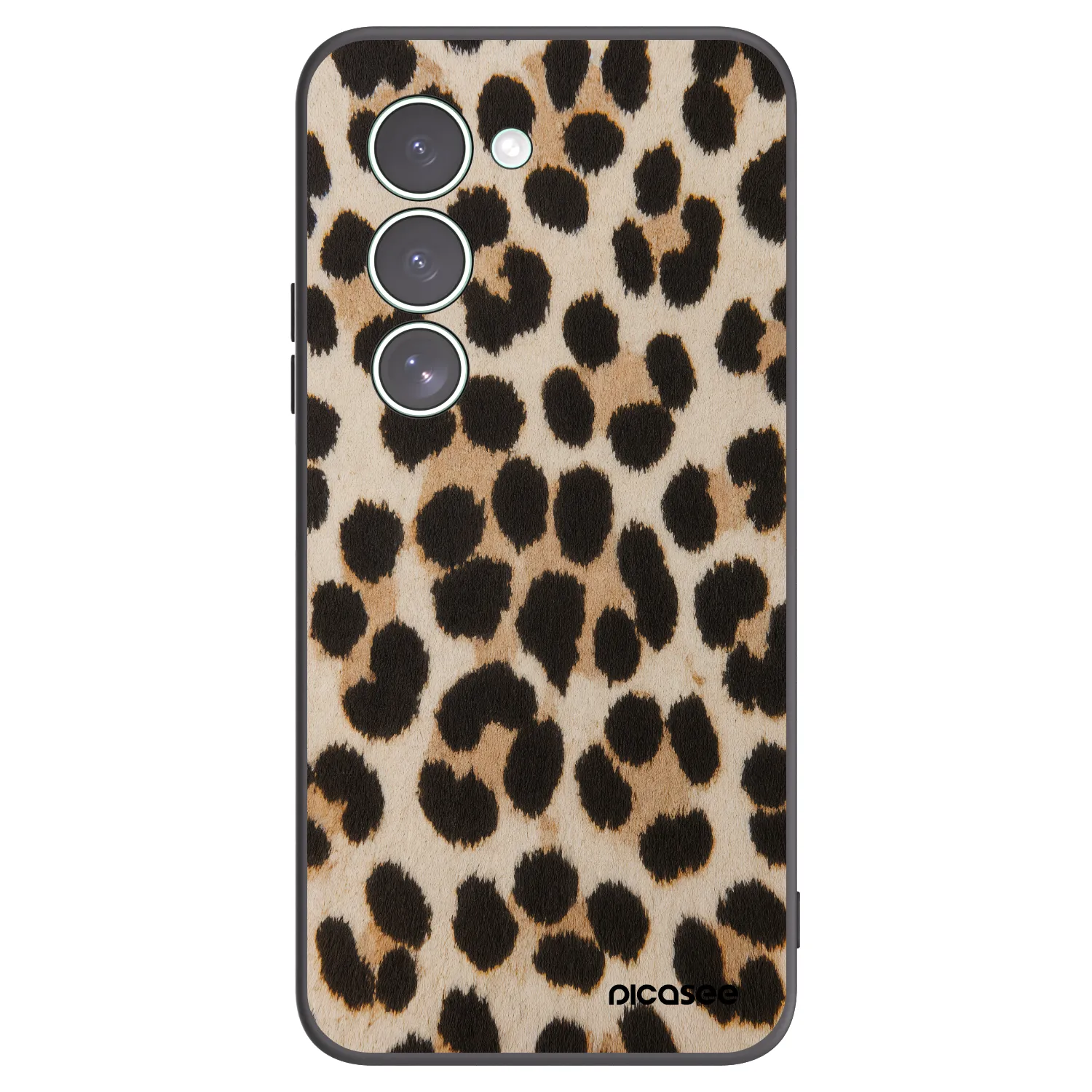 Picasee silikónový čierny obal pre Xiaomi Redmi 15 5G - Brown Tiger