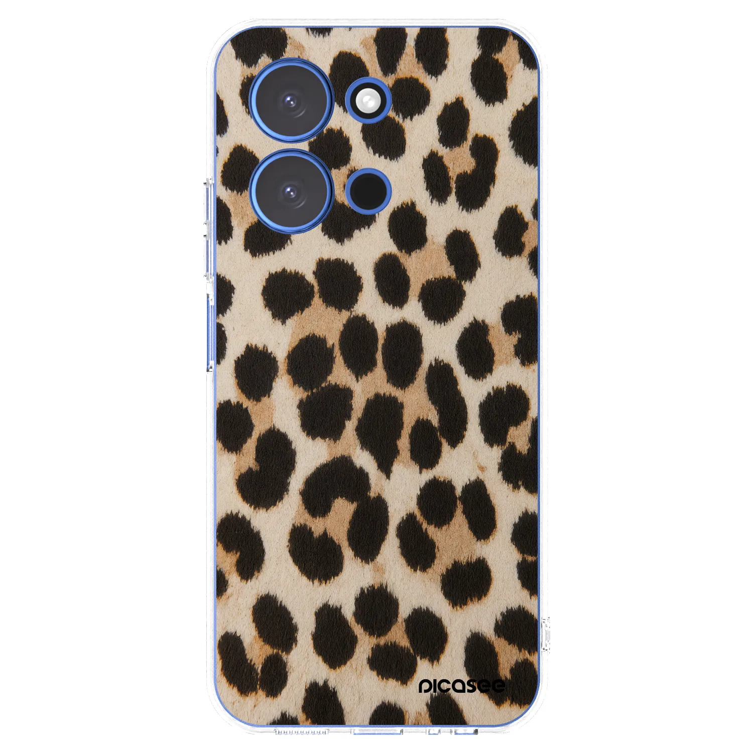Silikónový prehľadný obal pre Xiaomi Redmi 15C 4G - Brown Tiger