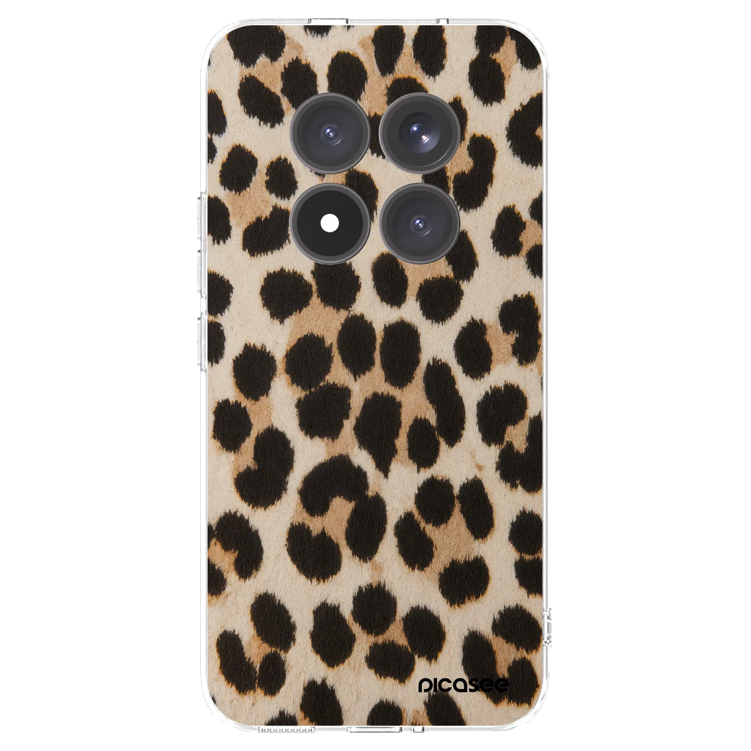 Silikónový prehľadný obal pre Xiaomi Redmi Note 15 Pro+ - Brown Tiger