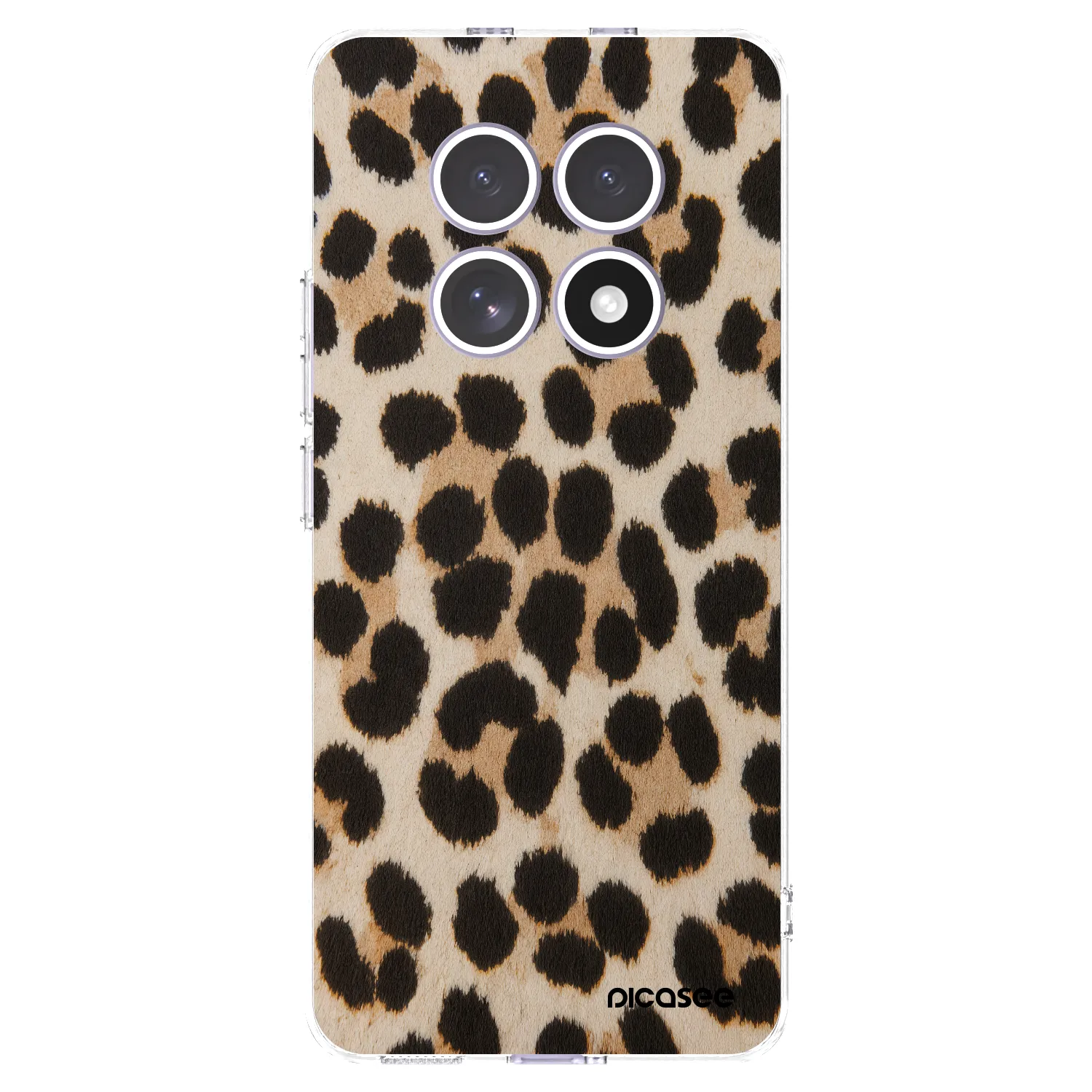 Picasee silikónový prehľadný obal pre Xiaomi Redmi Note 15 - Brown Tiger