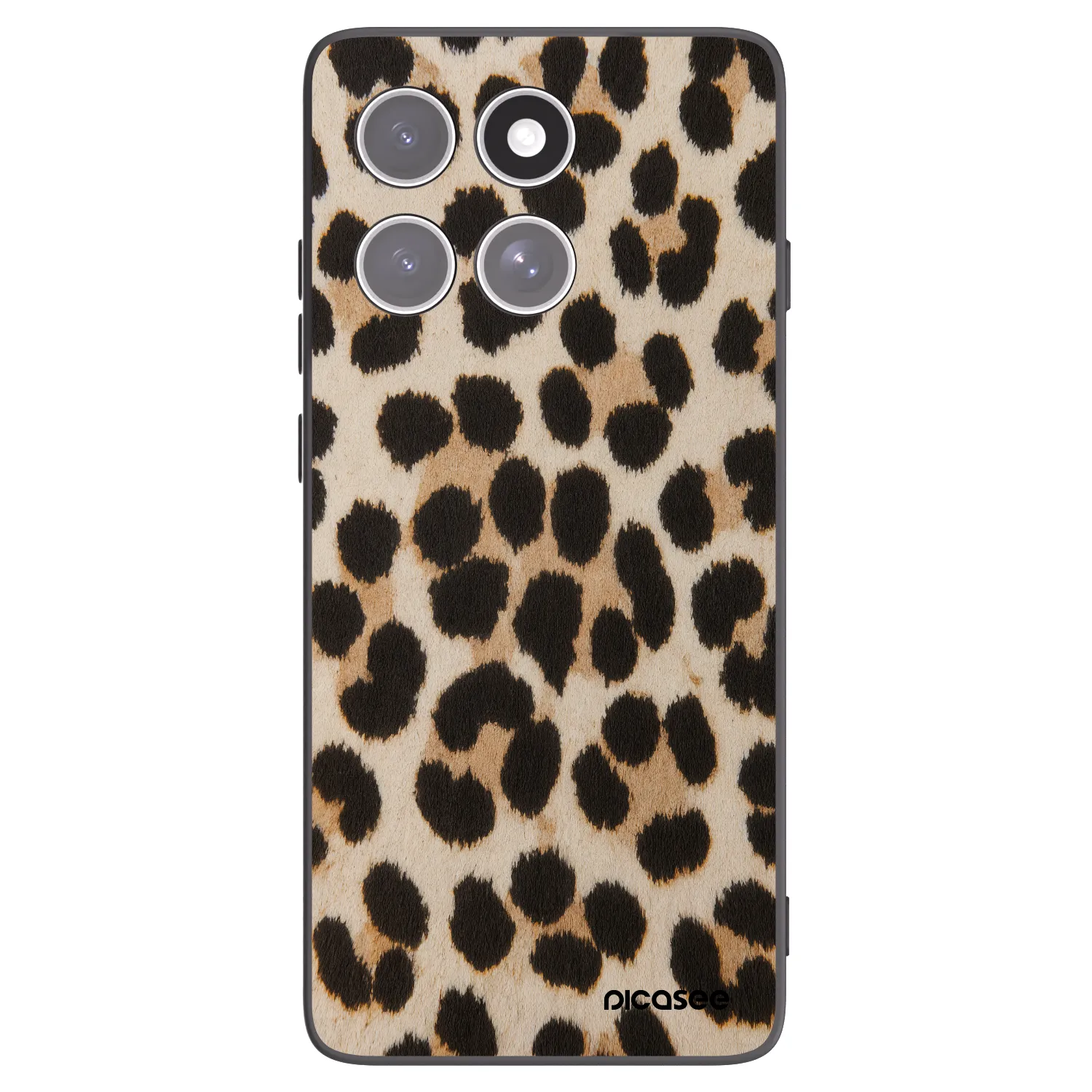 Silikónový čierny obal pre Motorola Edge 60 Fusion - Brown Tiger