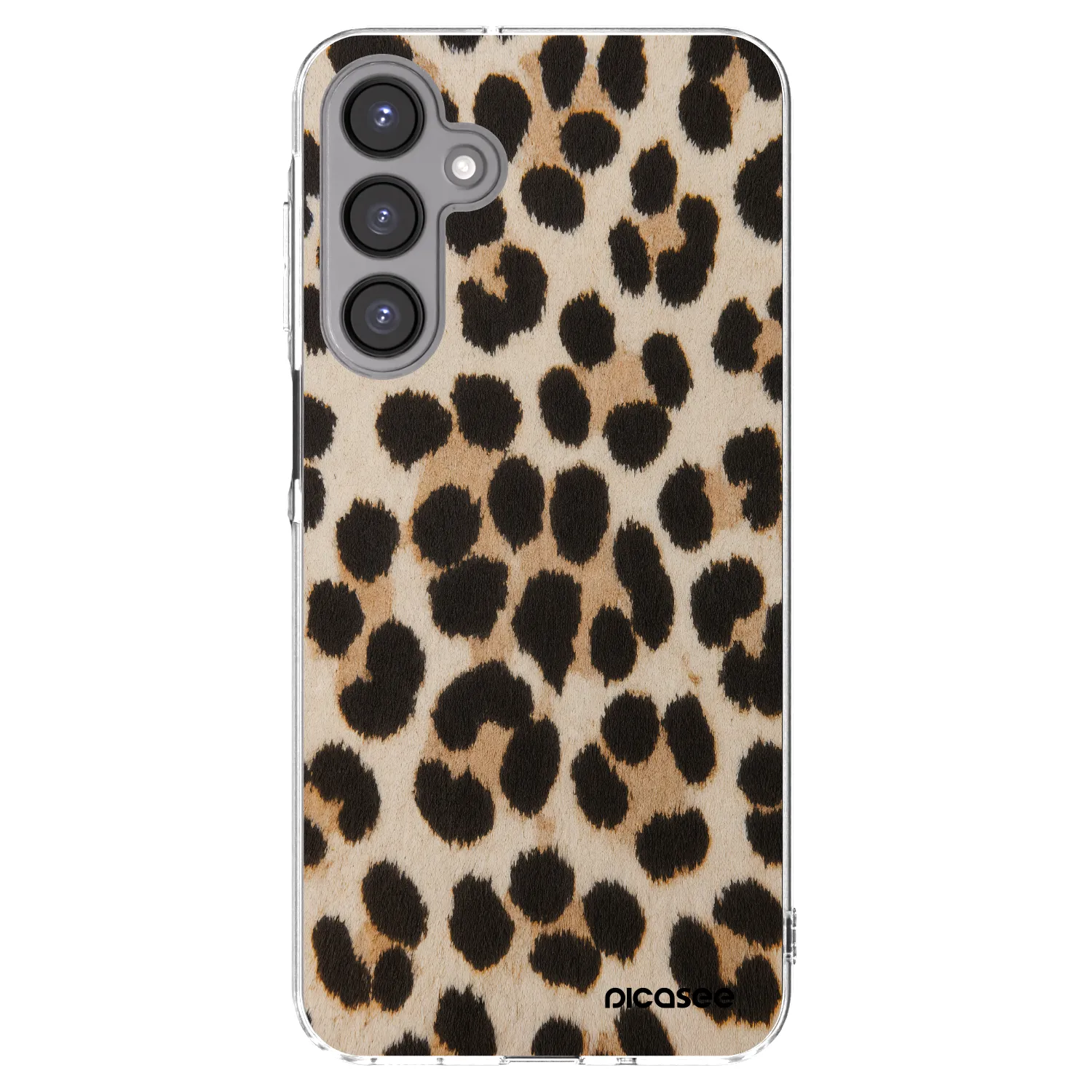 Picasee silikónový prehľadný obal pre Samsung Galaxy A16 4G - Brown Tiger