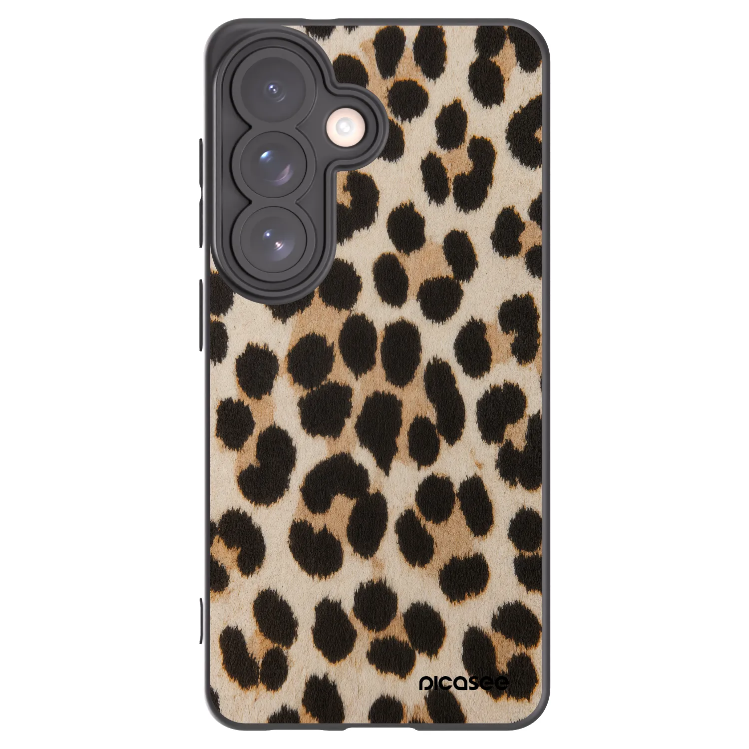 Picasee silikónový čierny obal pre Samsung Galaxy S26 - Brown Tiger
