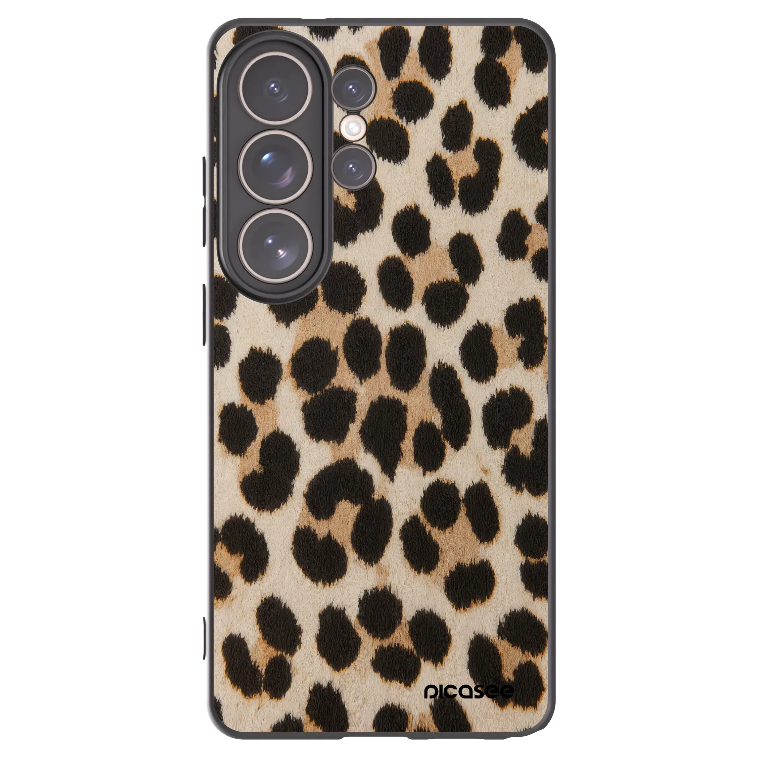 Picasee silikónový čierny obal pre Samsung Galaxy S26 Ultra - Brown Tiger