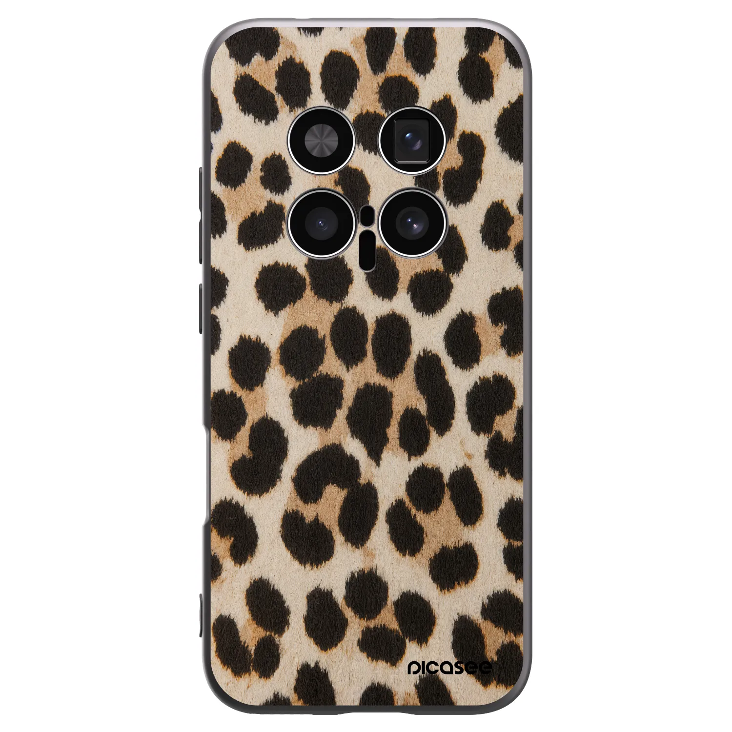 Picasee silikónový čierny obal pre Honor Magic8 Pro 5G - Brown Tiger