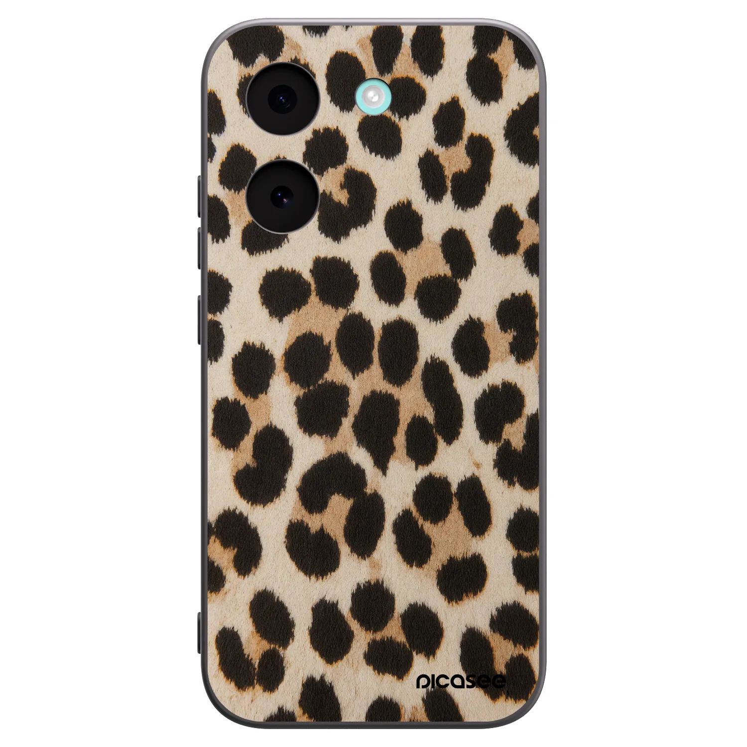 Picasee silikónový čierny obal pre Xiaomi Poco X8 Pro - Brown Tiger