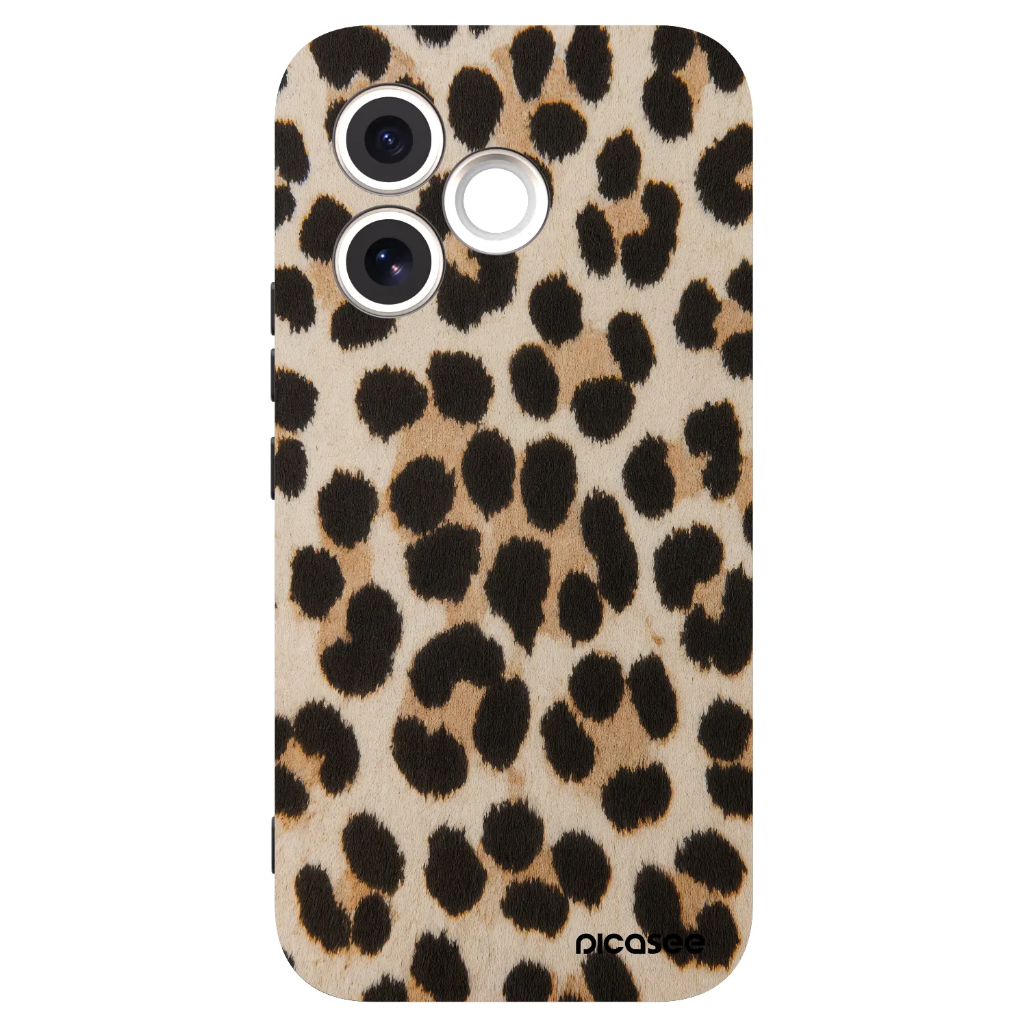 Picasee silikónový čierny obal pre Honor 600 Lite - Brown Tiger