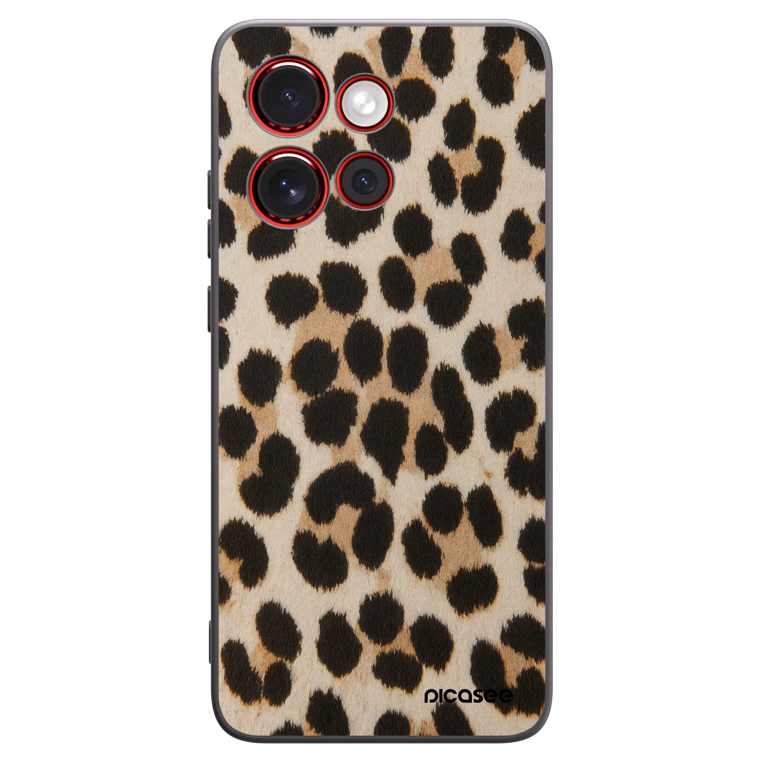 Picasee silikónový čierny obal pre Motorola Edge 60 Neo 5G - Brown Tiger
