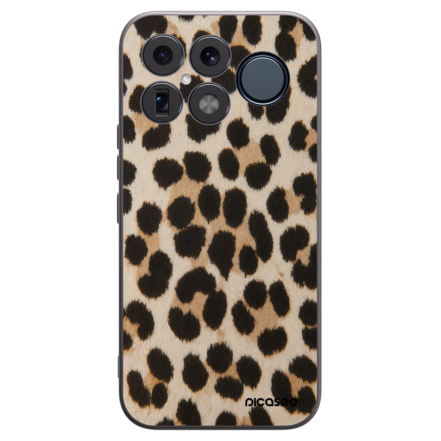 Picasee silikónový čierny obal pre Xiaomi Poco F8 Ultra - Brown Tiger