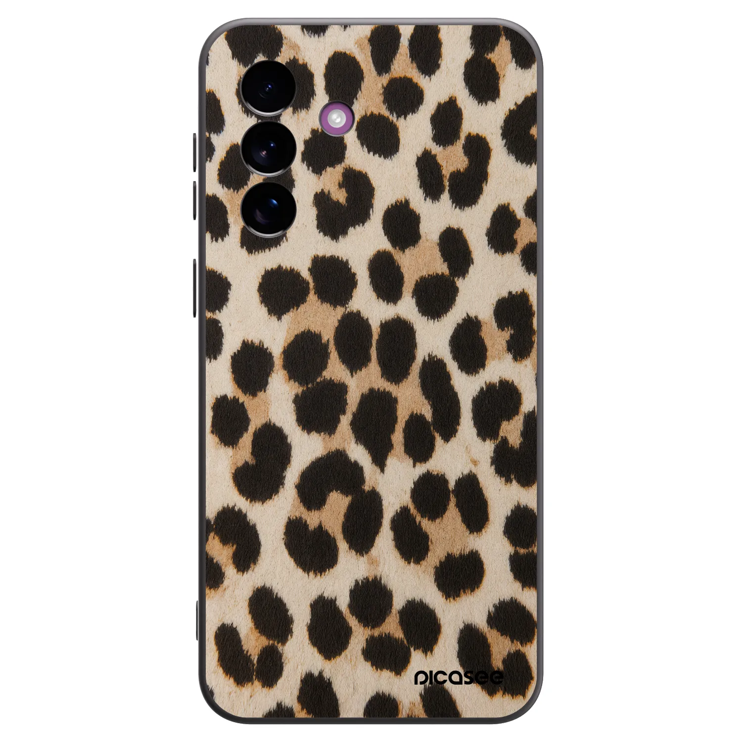 Picasee silikónový čierny obal pre Samsung Galaxy A37 - Brown Tiger