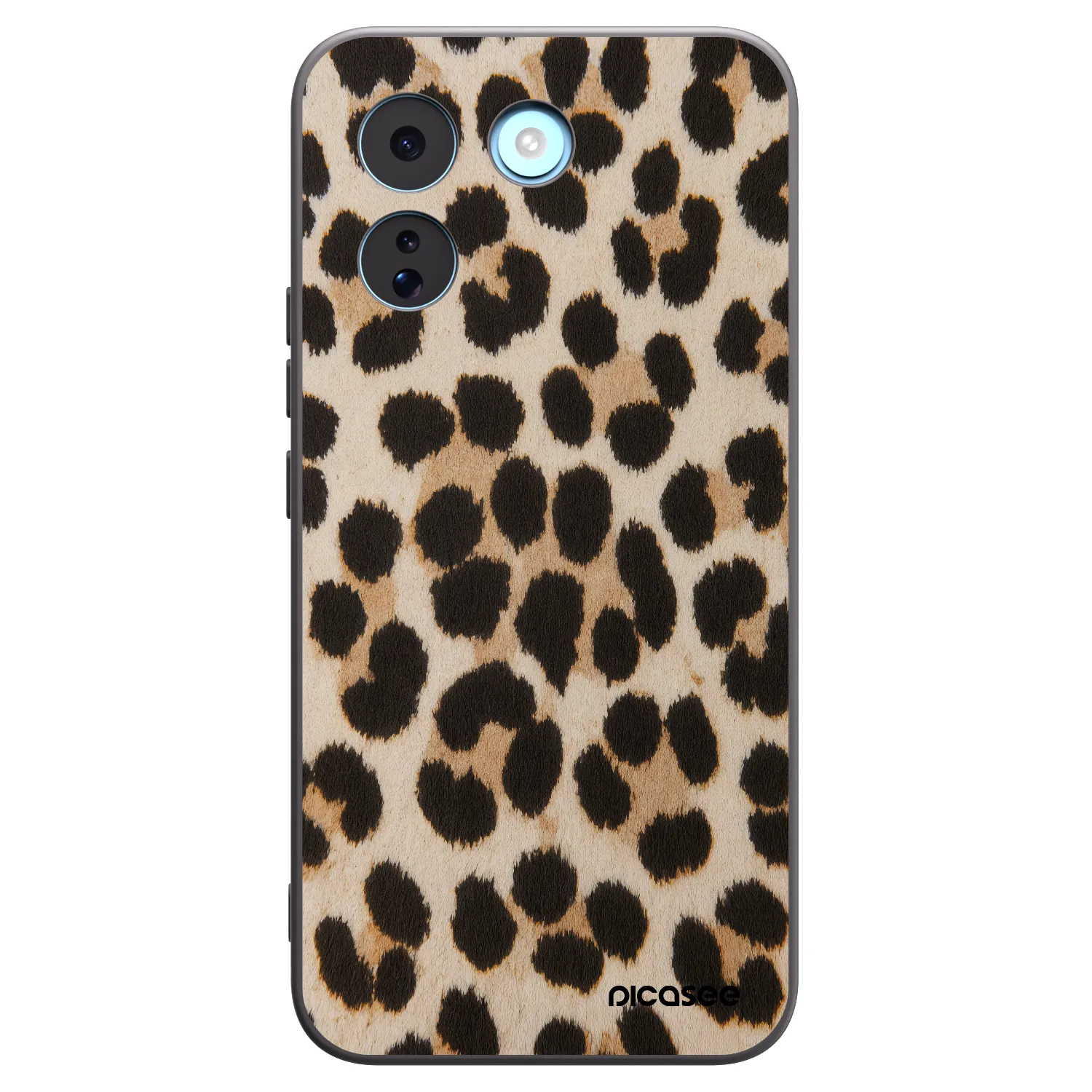 Picasee silikónový čierny obal pre Xiaomi Redmi Note 17 Pro MAX 5G - Brown Tiger