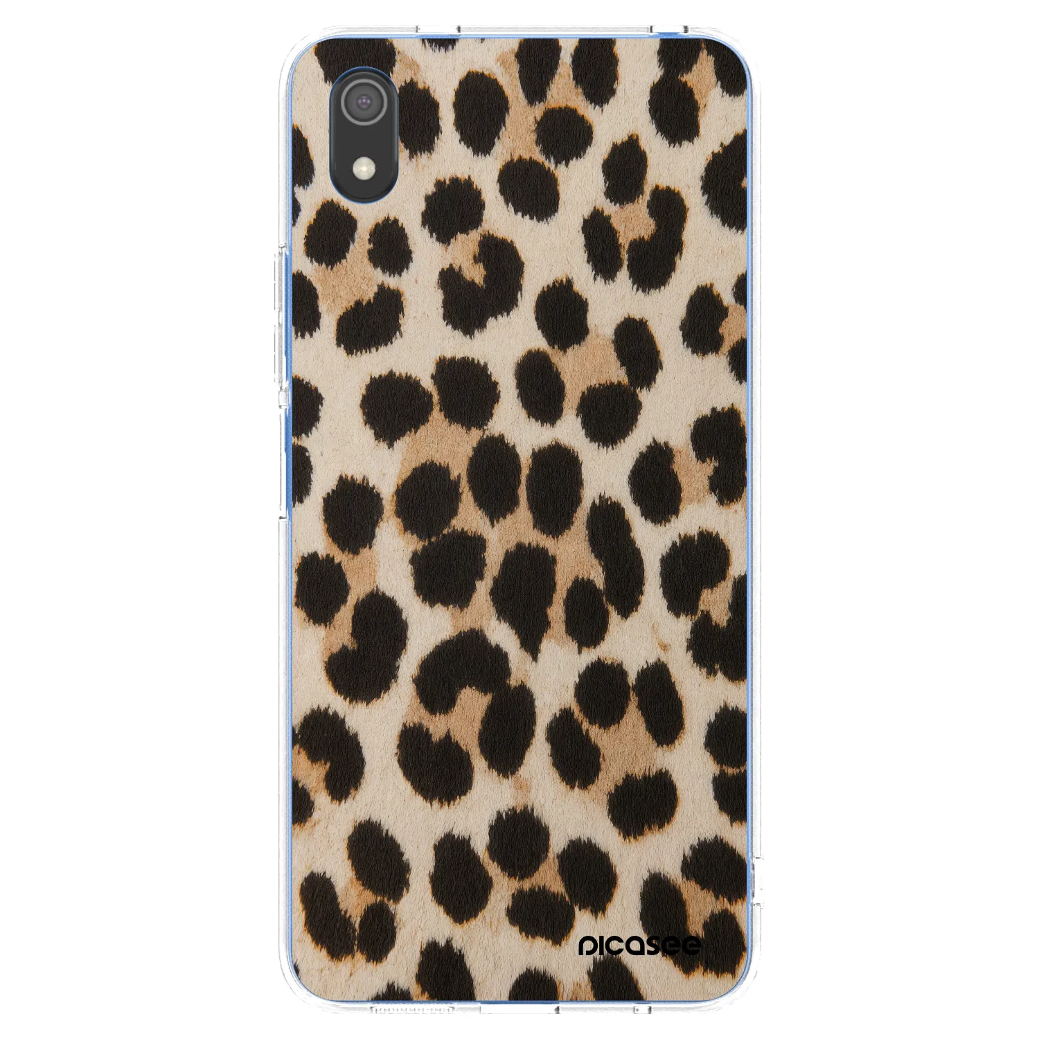 Silikónový prehľadný obal pre Xiaomi Redmi 7A - Brown Tiger