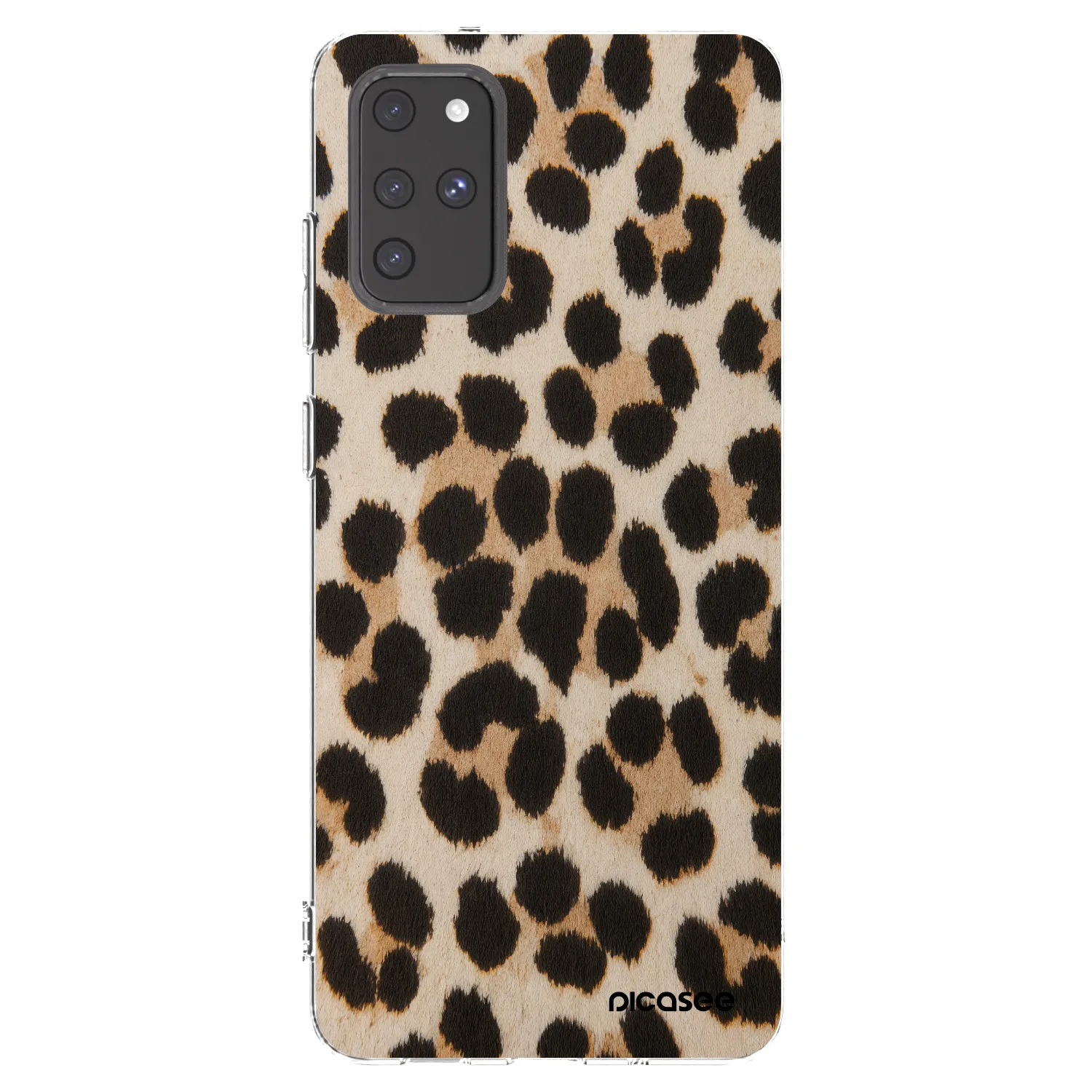 Picasee silikónový prehľadný obal pre Samsung Galaxy S20+ G985F - Brown Tiger
