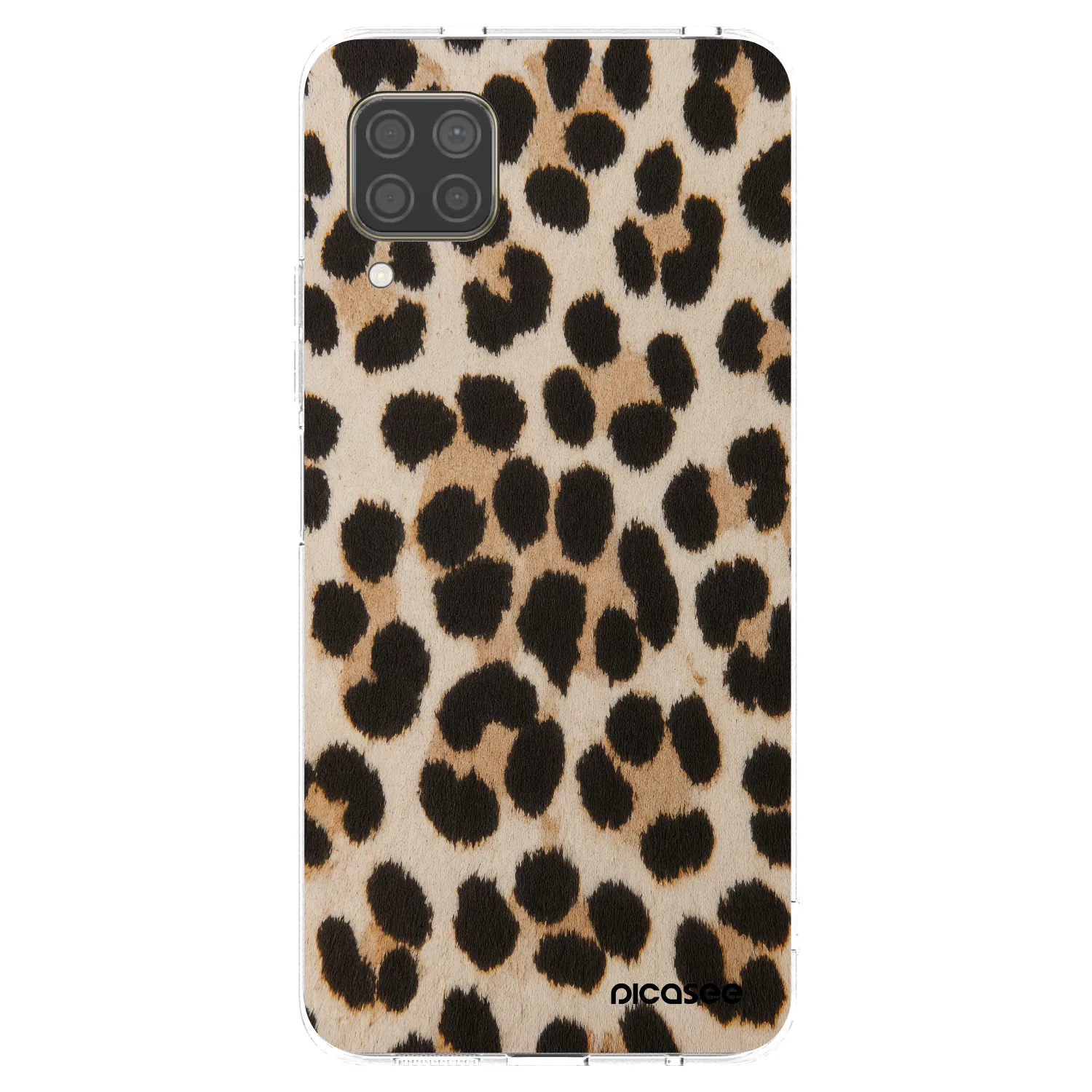 Silikónový prehľadný obal pre Huawei P40 Lite - Brown Tiger