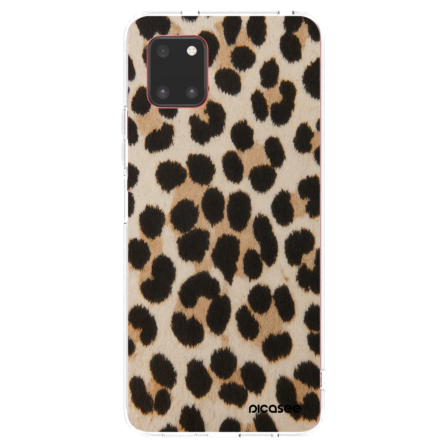 Picasee silikónový prehľadný obal pre Samsung Galaxy Note 10 Lite N770F - Brown Tiger