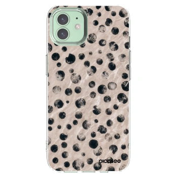 Picasee silikónový prehľadný obal pre Apple iPhone 12 - Inked