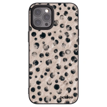 Picasee silikónový čierny obal pre Apple iPhone 12 Pro Max - Inked