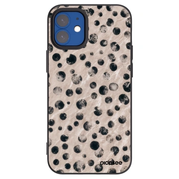 Picasee silikónový čierny obal pre Apple iPhone 12 mini - Inked