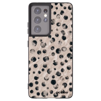 Picasee silikónový čierny obal pre Samsung Galaxy S21 Ultra 5G G998B - Inked