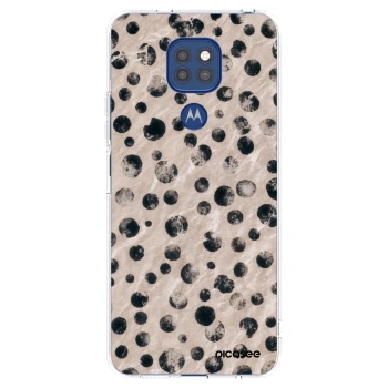 Picasee silikónový prehľadný obal pre Motorola Moto G9 Play - Inked