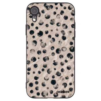 Picasee silikónový čierny obal pre Apple iPhone XR - Inked