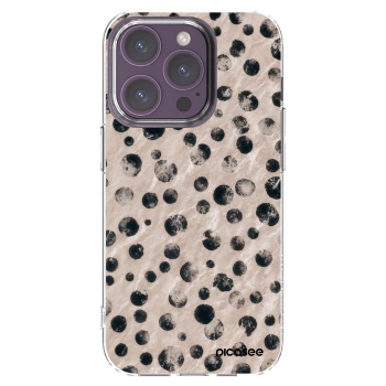 Picasee silikónový prehľadný obal pre Apple iPhone 14 Pro - Inked