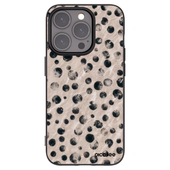 Picasee silikónový čierny obal pre Apple iPhone 15 Pro - Inked