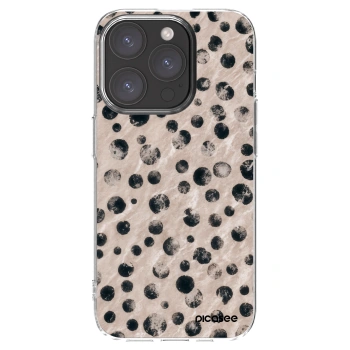Picasee silikónový prehľadný obal pre Apple iPhone 15 Pro - Inked