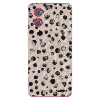Picasee silikónový prehľadný obal pre Motorola Moto G84 5G - Inked